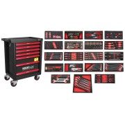 CARRO FERRAMENTA 7 GAVETAS 267PCS PRETO CARRO FERRAMENTA 7 GAVETAS 267PCS PRETO