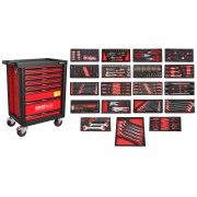 CARRO FERRAMENTA 7 GAVETAS 267 PCS VERMELHO CARRO FERRAMENTA 7 GAVETAS 267 PCS VERMELHO
