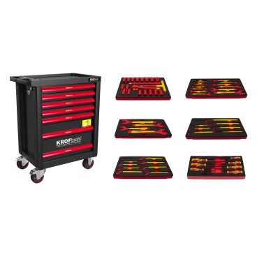 CARRO PRETO FERRAMENTA ISOLADA - 6 M�DULOS