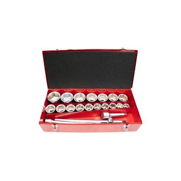 JOGO CHAVES CAIXA 21PCS 1" 6PT