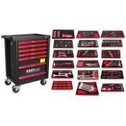 CARRO FERRAMENTA PRETO 7 GAVETAS 257PCS CARRO FERRAMENTA PRETO 7 GAVETAS 257PCS