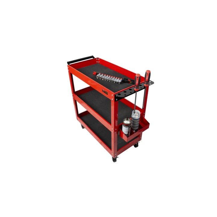 CARRELLO PORTAUTENSILI 3 LIVELLI CON SUPPORTI CARRELLO PORTAUTENSILI 3 LIVELLI CON SUPPORTI