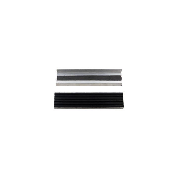 SET 2 MORDENTES DE PROTE��O 125MM EM ALUM�NIO P/ TORNOS DE BANCADA