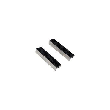 SET 2 MORDENTES DE PROTE��O 150MM EM ALUM�NIO P/ TORNOS DE BANCADA