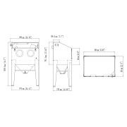 SANDBLASTER CABINET 220L SANDBLASTER CABINET 220L