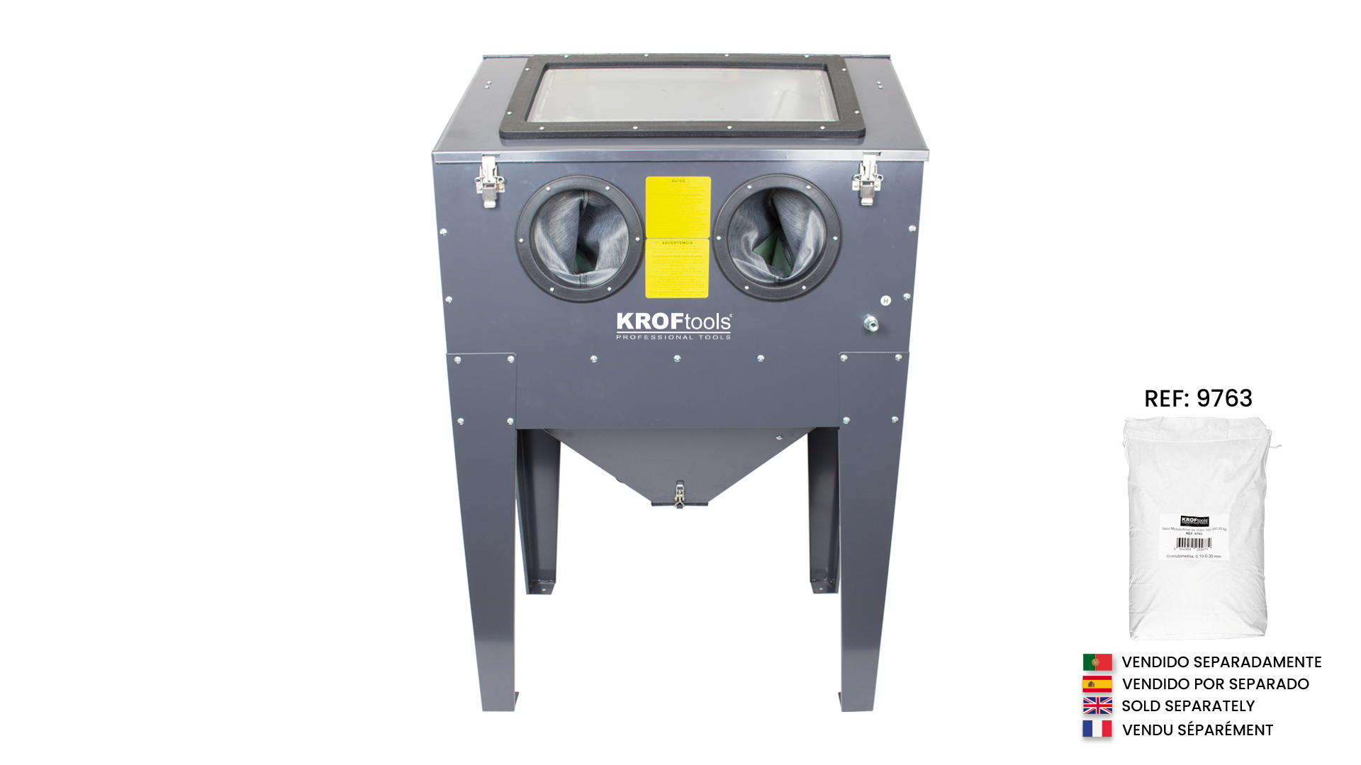 SANDBLASTER CABINET 220L