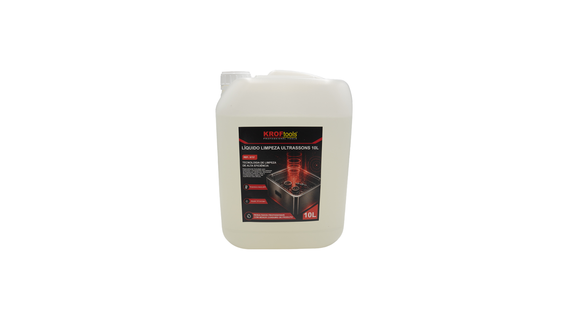 LÍQUIDO LIMPEZA ULTRASSONS 10L