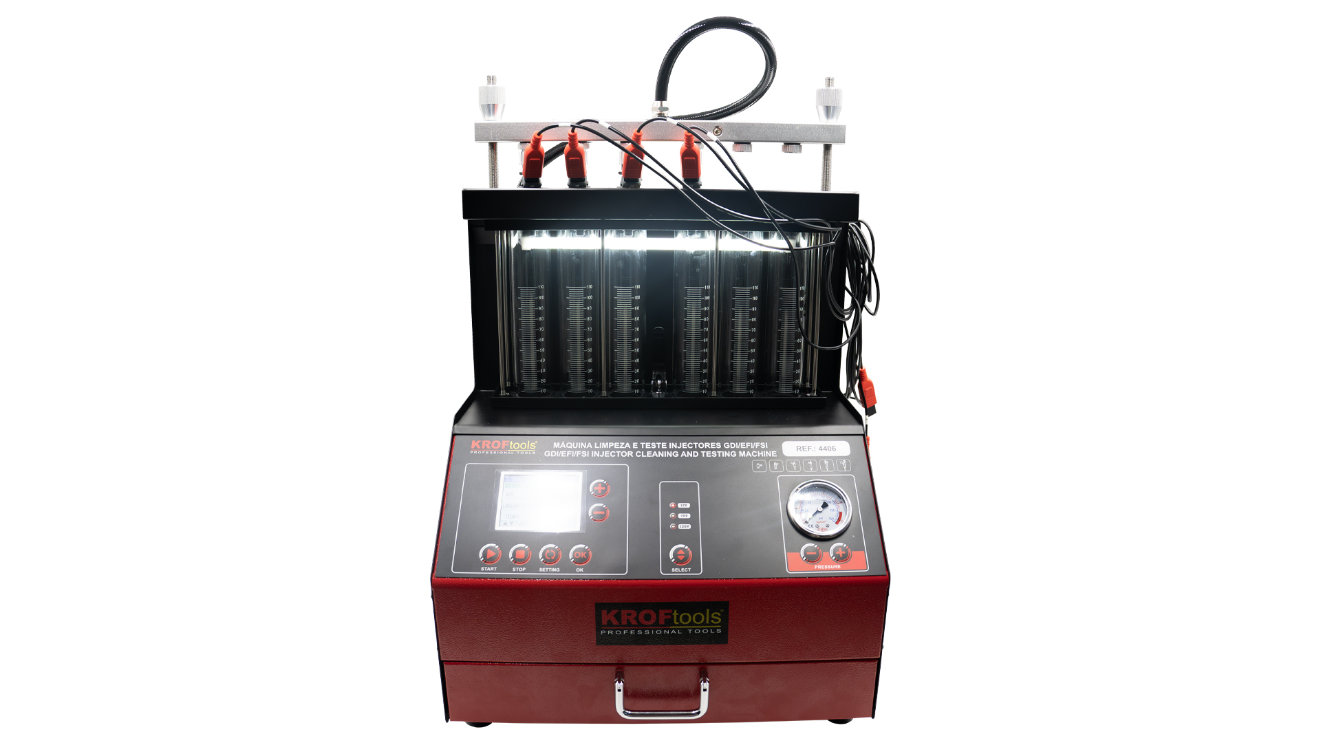 GDI/EFI/FSI INJECTOR CLEANING AND TESTING MACHINE STANDARD INJECTORS