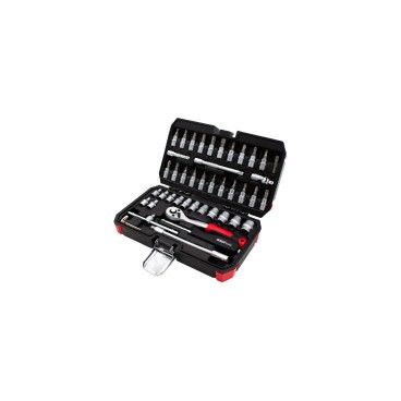 JOGO CHAVES CAIXA 46PCS 1/4"