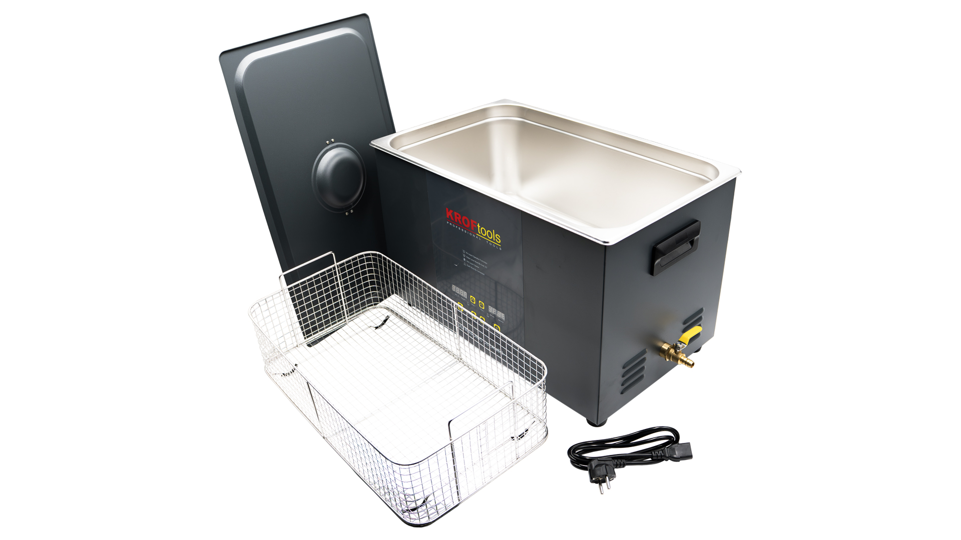 MÁQUINA LIMPEZA PEÇAS ULTRASÓNICA 30L