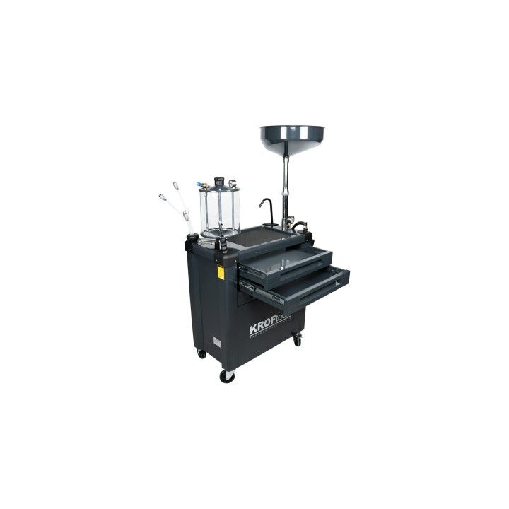ASPIRADOR ÓLEO C/VISOR 3 GAVETAS VAZIO ASPIRADOR ÓLEO C/VISOR 3 GAVETAS VAZIO