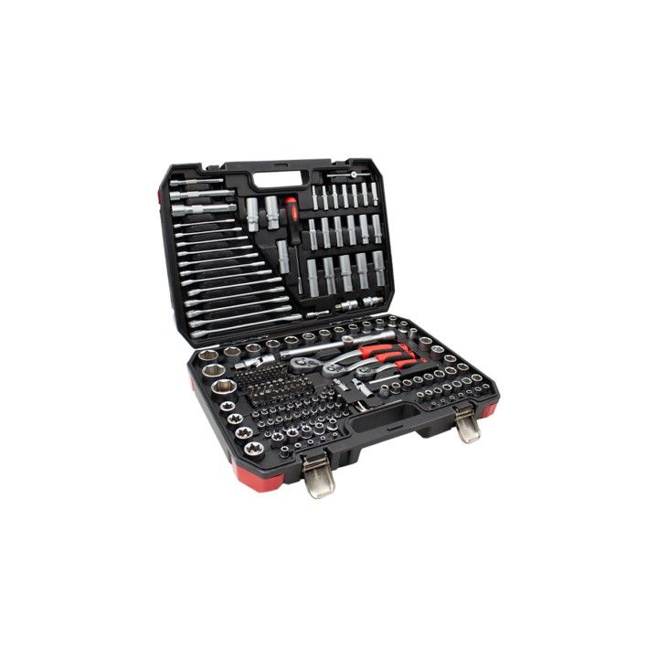 JOGO CHAVES CAIXA 219PCS 1/4 JOGO CHAVES CAIXA 219PCS 1/4